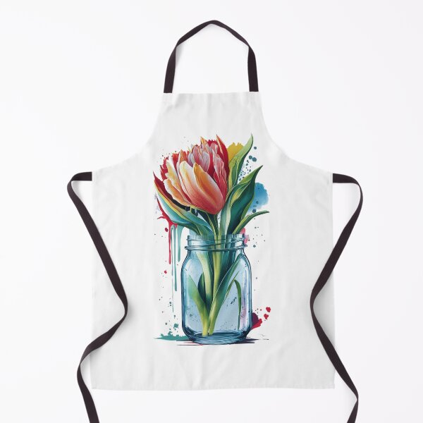 Item preview, jaR oF wATERcOLOR rOSE designed and sold by PrimeInk.