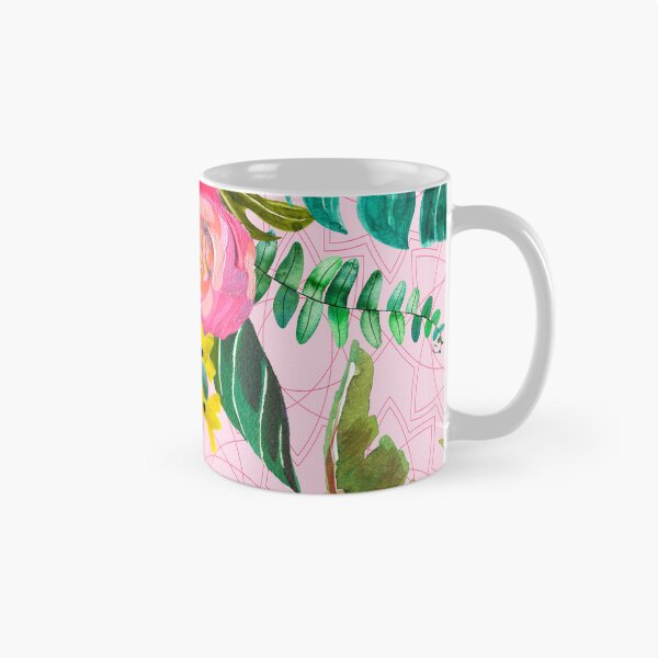 Item preview, Boho Pink Tropical Floral designed and sold by The Artwerks.