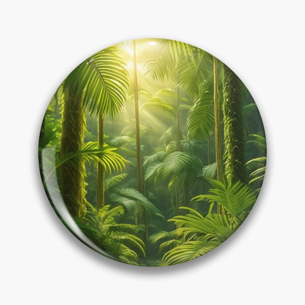 Item preview, Sunlit Path Through the Jungle designed and sold by homydesign.