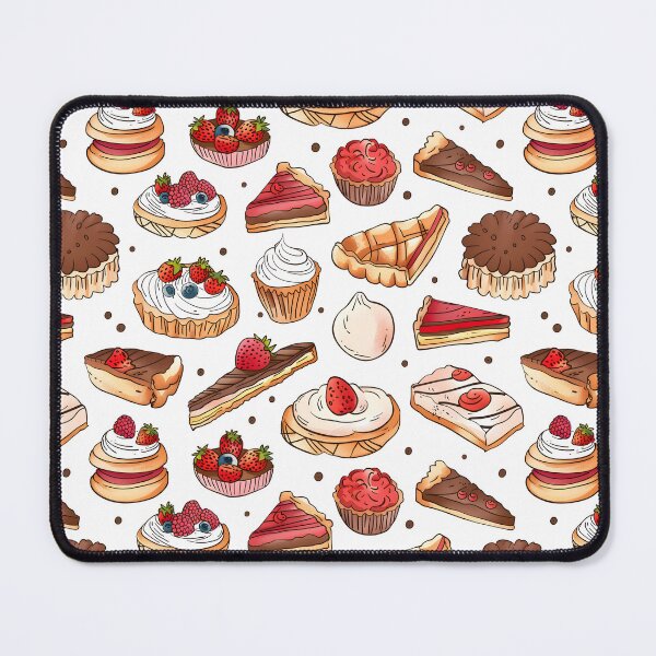 Item preview, French pastry Seamless Pattern designed and sold by palaco210.
