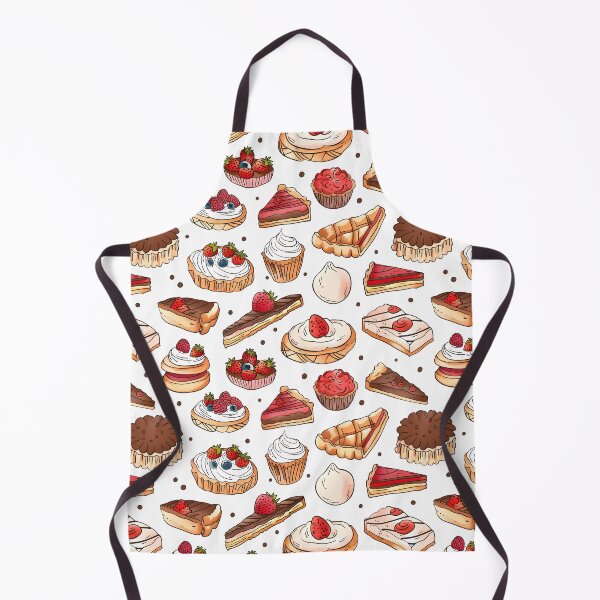 Item preview, French pastry Seamless Pattern designed and sold by palaco210.