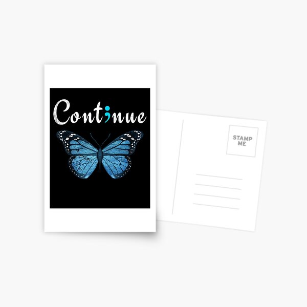 Semicolon Butterfly Tattoo Designs