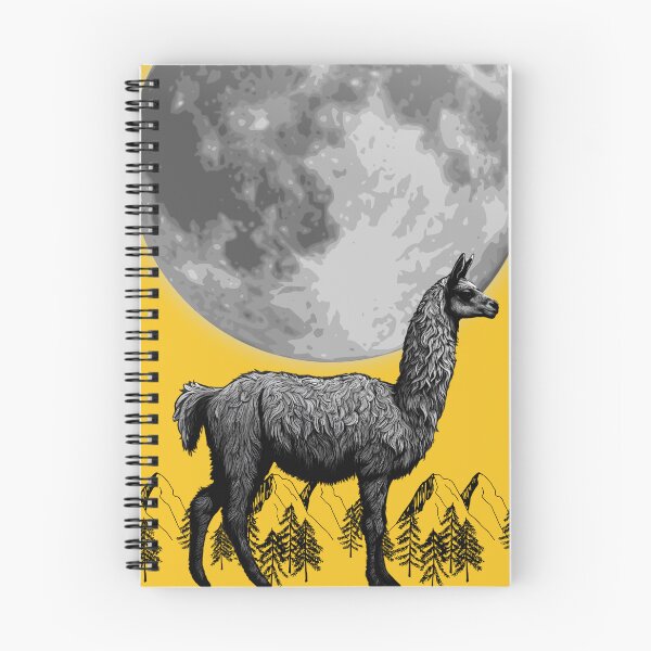 Item preview, Llama Alpaca with Full Moon designed and sold by Mariana Piana.