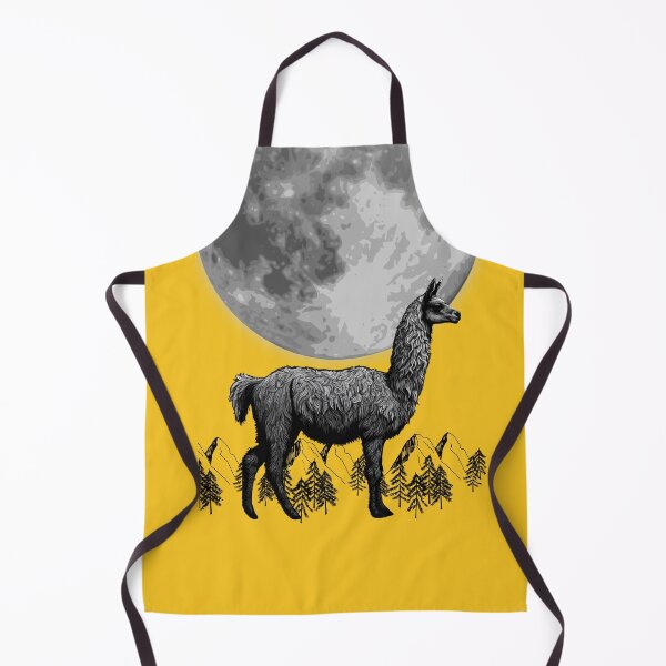 Item preview, Llama Alpaca with Full Moon designed and sold by Mariana Piana.