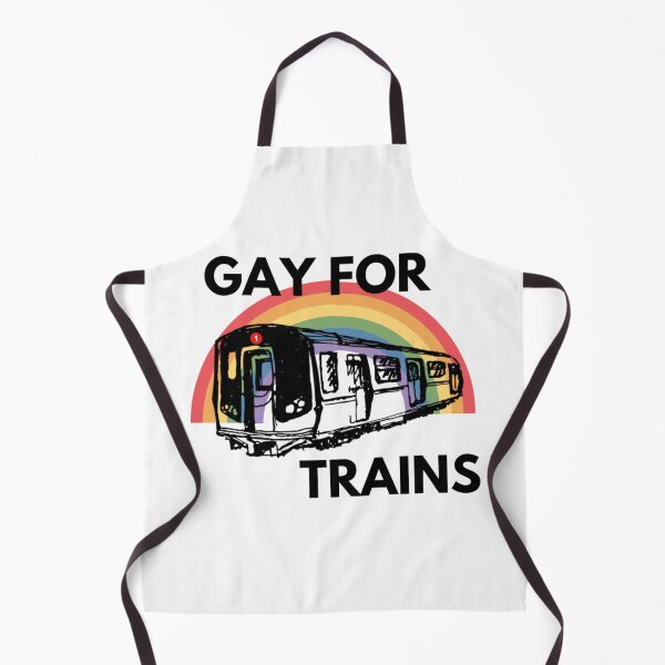 Item preview, Gay for Trains! Transit Pride Collection designed and sold by Silly Goose Emporium.