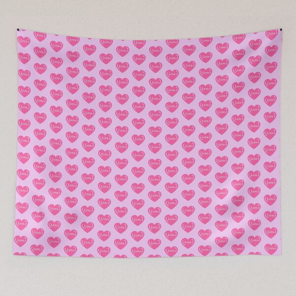 Item preview, Lena Name Girl Pink designed and sold by Monika Howarth.