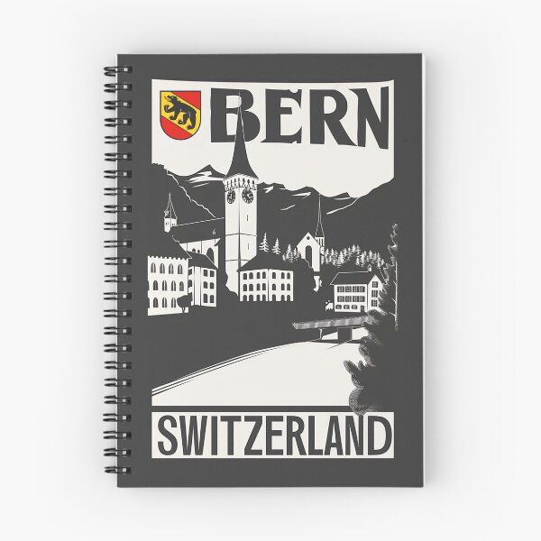 Item preview, A Vintage Travel Illustration of Bern - Switzerland  designed and sold by GoodOldVintage.