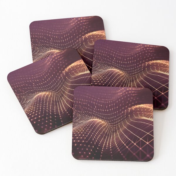 Item preview, Intricate golden network of lines and points designed and sold by homydesign.