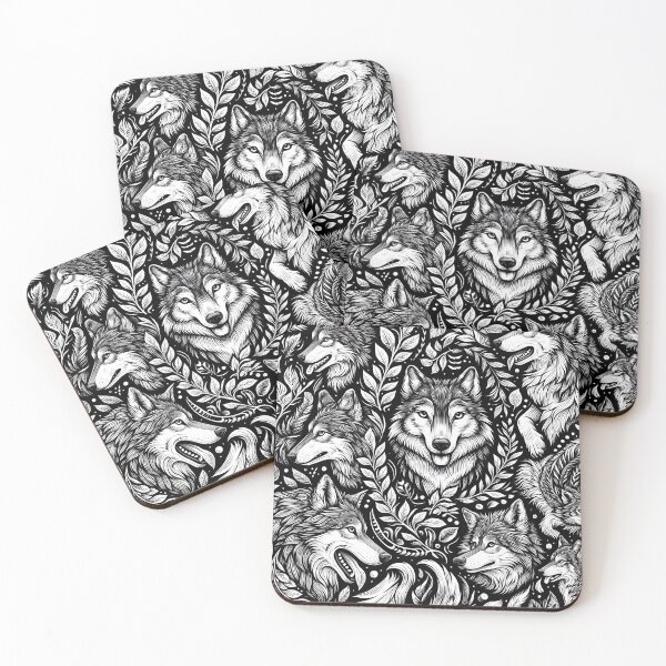 Item preview, Wolf Family Pattern designed and sold by RkskArt.