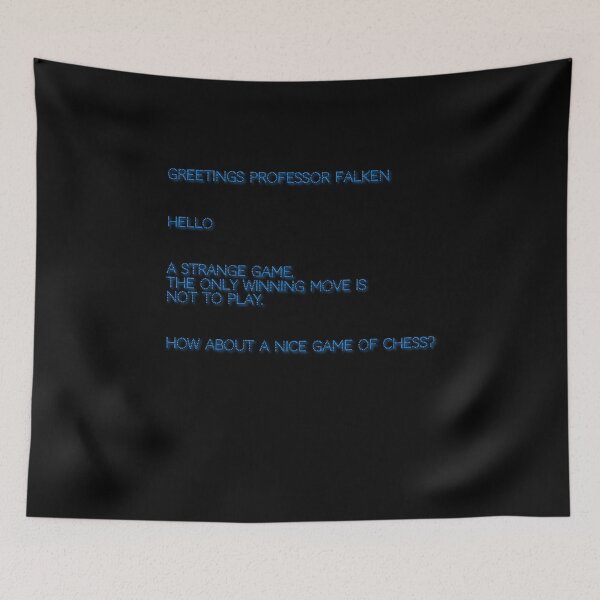 Item preview, Wargames - A message from WOPR designed and sold by Bad Zombie .