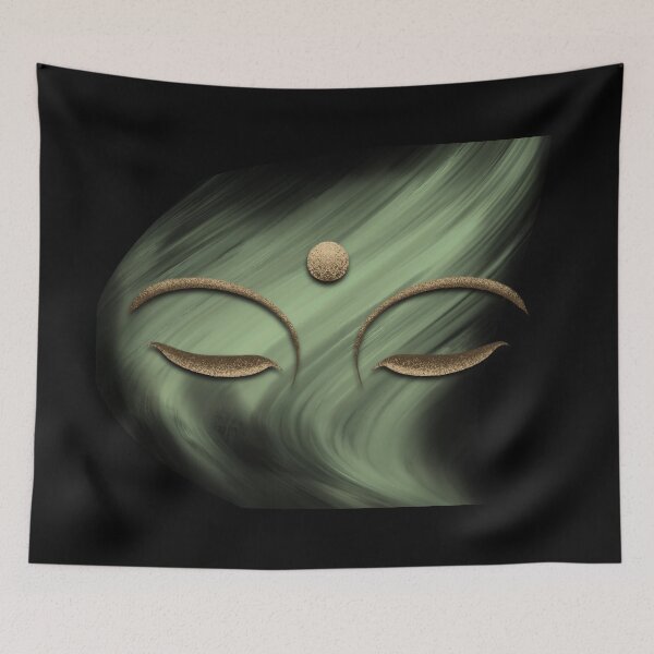 Item preview, Green and Black Buddha eyes designed and sold by Sacred Minds Studio.