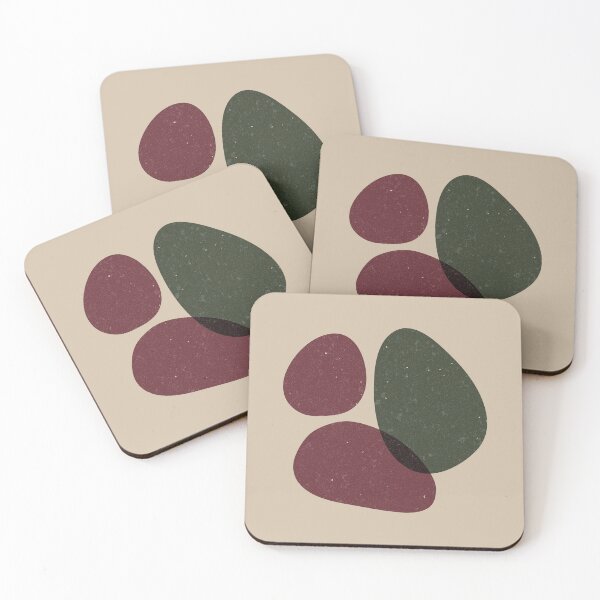 Item preview, Béziama Colorida III - Dove, Wine, Pine designed and sold by Irene Estelle.