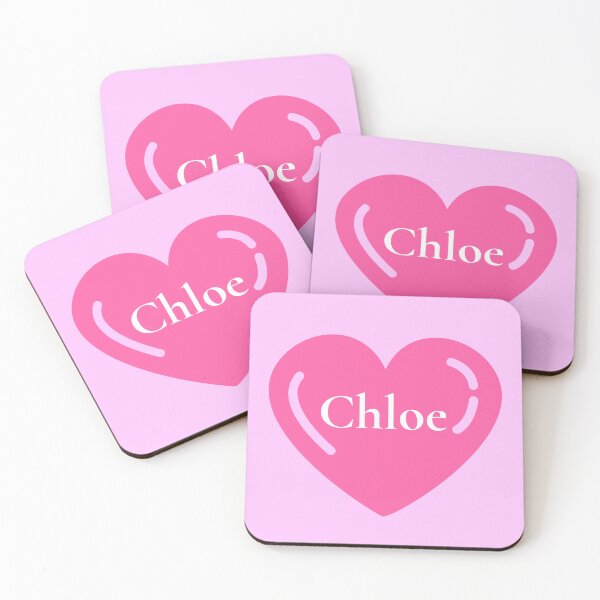 Item preview, Chloe Name Girl Pink designed and sold by Monika Howarth.