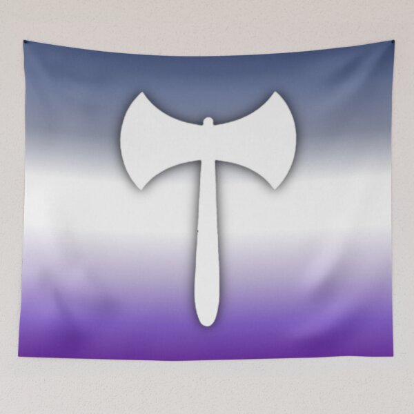 Item preview, BUTCH LABRYS GRADIENT FLAG (BLUE variant 1) designed and sold by VoltageStone.