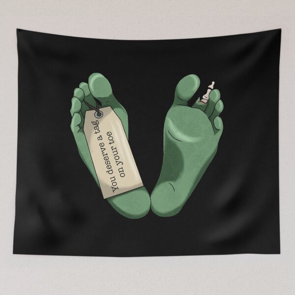 Item preview, A tag on your toe! designed and sold by Caseymax.