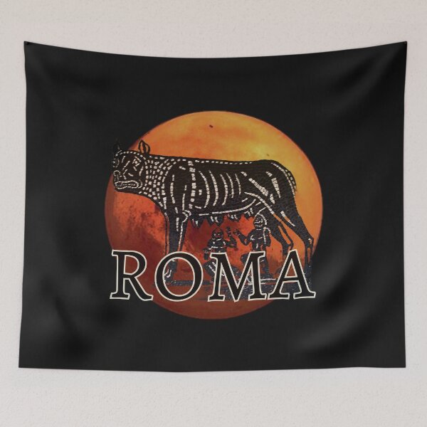 Item preview, Mythological Romulus Remus and Roma Design designed and sold by Ginny Luttrell.