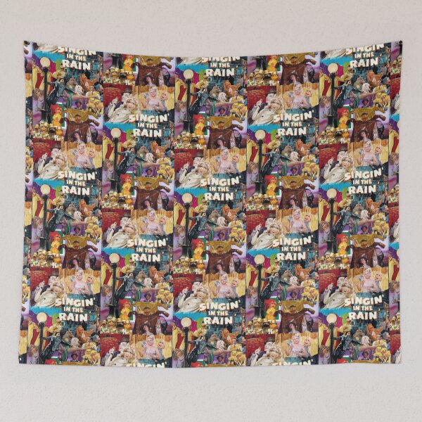 Item preview, Singin' in the Rain // Muppet Collage Art designed and sold by Evan Bode.