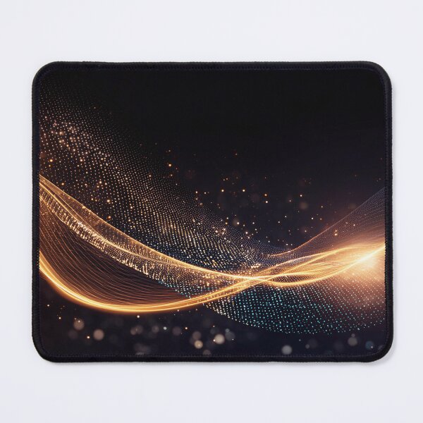 Item preview, A dynamic wave of particles and light represents the flow of data in AI designed and sold by homydesign.