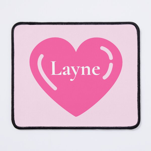 Item preview, Layne Name Girl Pink designed and sold by Monika Howarth.