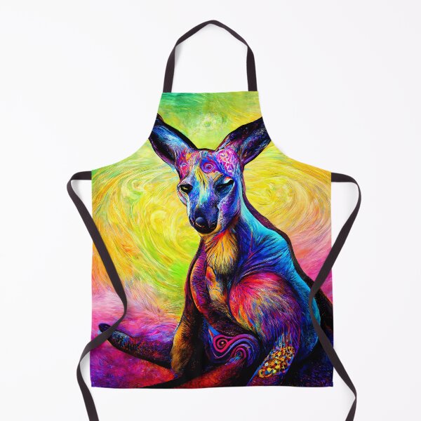 Item preview, “Neon Kangaroo Vibes” designed and sold by Art-Vortex-fr.