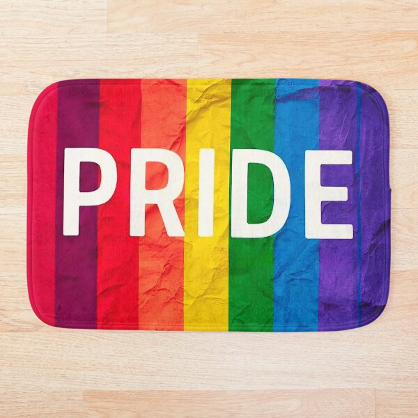 Item preview, Embrace Diversity - Vibrant Pride Flag with Bold Statement designed and sold by Selcouth Illustriqué.
