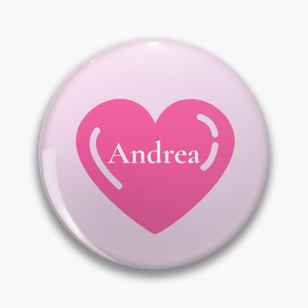 Item preview, Andrea Name Girl Pink designed and sold by Monika Howarth.