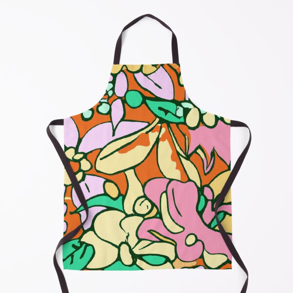 Item preview, Abstract colour pop floral design designed and sold by Mondays the Label.