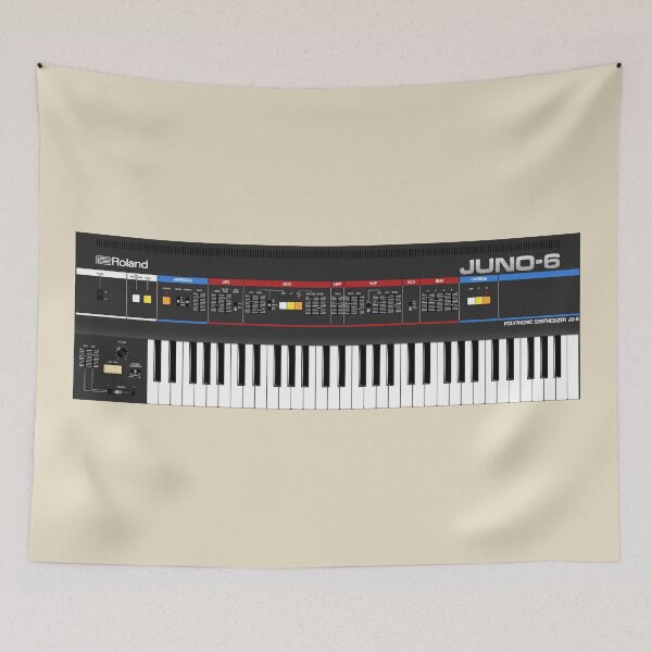 Item preview, Roland Juno-6 designed and sold by ABSTRACT-IVISM.