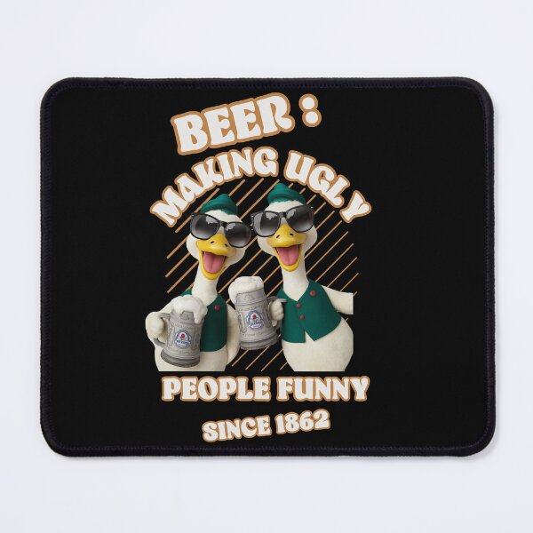 Item preview, Beer T-shirt: making ugly people funny since 1862 designed and sold by TheArtist76.