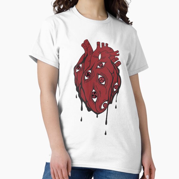 Bleeding Heart with Eyes Classic T-Shirt