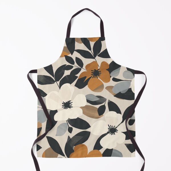 Item preview, Calm Beige Flower Pattern designed and sold by ffatts.