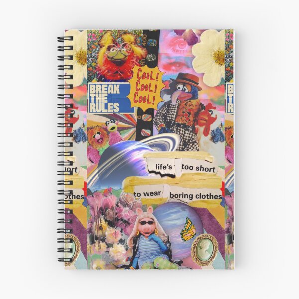 Item preview, Life's Too Short to Wear Boring Clothes // Muppet Collage Art designed and sold by Evan Bode.