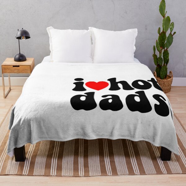 Item preview, I love hot dads designed and sold by eemilystickers.