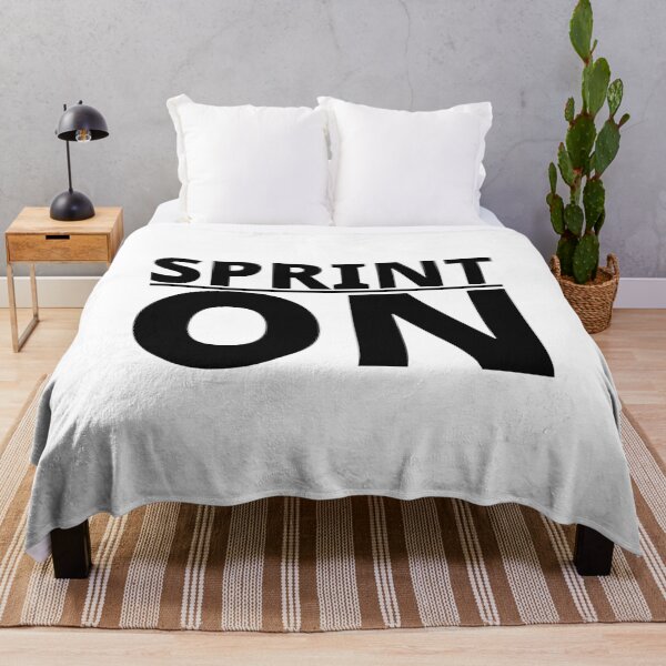 Item preview, SPRINT ON - Running, Workout, Run, Runner, Fitness, Marathon designed and sold by Minimalist Quotes and Sayings.