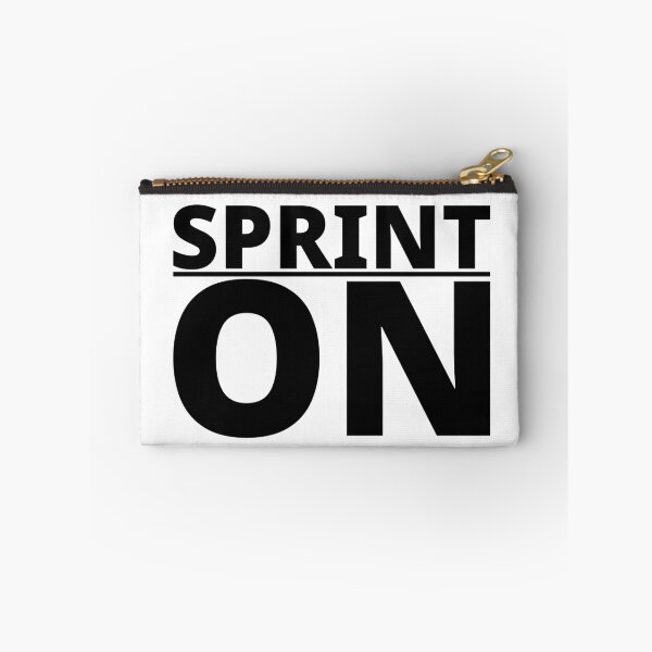 Item preview, SPRINT ON - Running, Workout, Run, Runner, Fitness, Marathon designed and sold by Minimalist Quotes and Sayings.