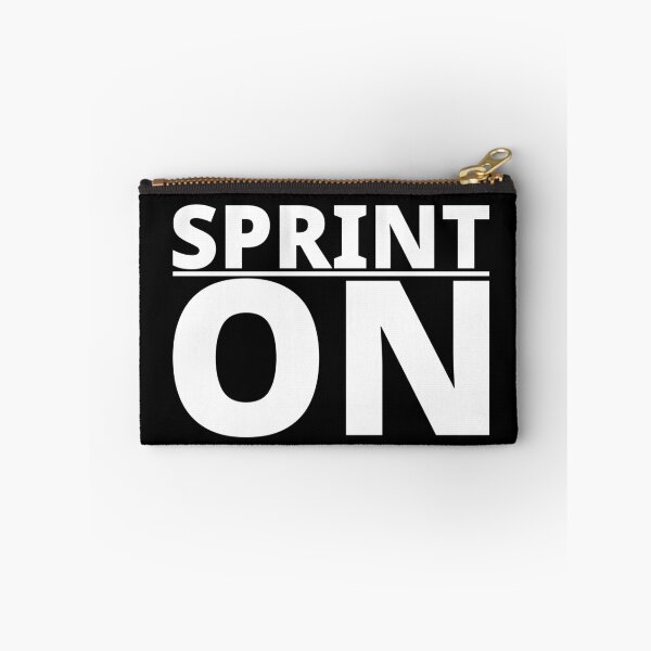 Item preview, SPRINT ON - Running, Workout, Run, Runner, Fitness, Marathon designed and sold by Minimalist Quotes and Sayings.
