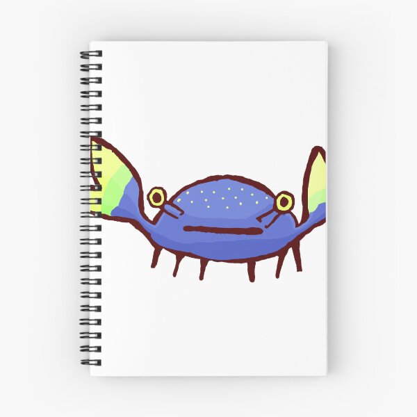 Item preview, Crab Time!!! Yellow and Blue Crab designed and sold by the-cyan-tiger.