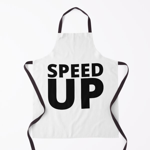 Item preview, SPEED UP - Running, Workout, Run, Runner, Fitness, Marathon designed and sold by Minimalist Quotes and Sayings.