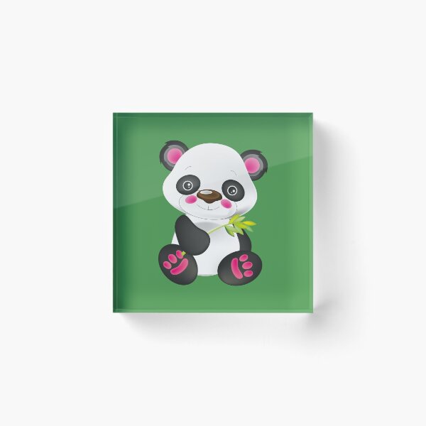 Item preview, Panda with bamboo designed and sold by MerlinWear.