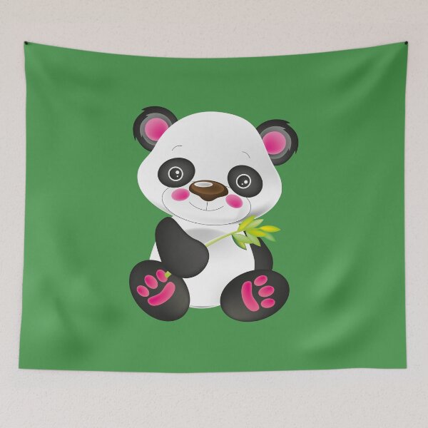 Item preview, Panda with bamboo designed and sold by MerlinWear.