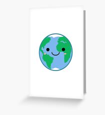 Cutie Planet! Greeting Card