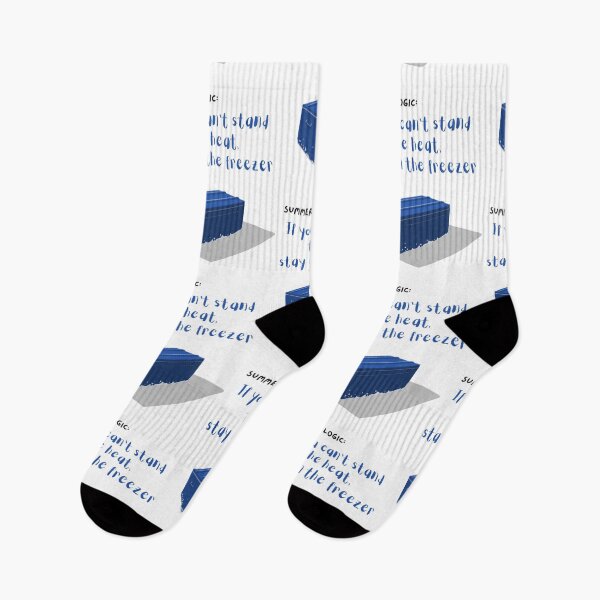 Item preview, Summer logic: If you can't stand the heat, stay in the freezer. designed and sold by SkyLune.
