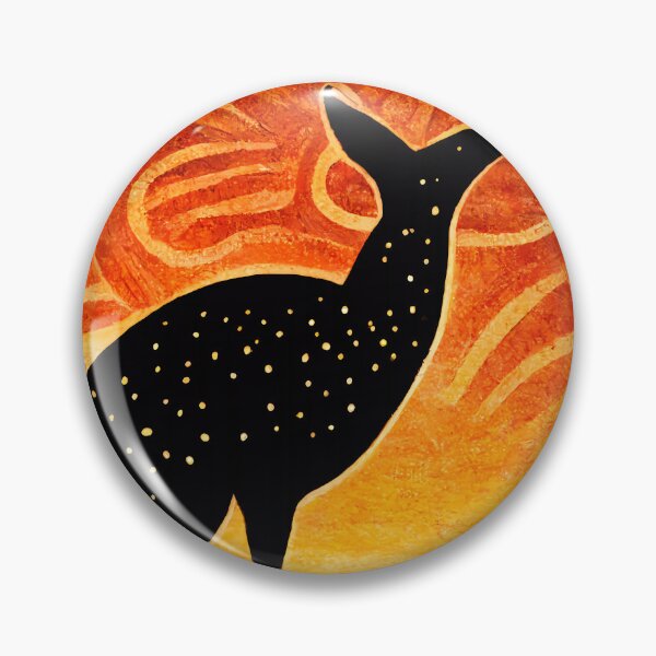 Item preview, "Outback Sunshine: Kangaroo Art" designed and sold by Art-Vortex-fr.