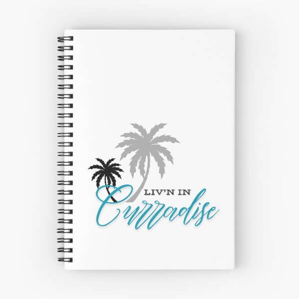 Item preview, Living in Curradise - Aqua Currimundi with Palm Trees designed and sold by PurrfectionMeow.