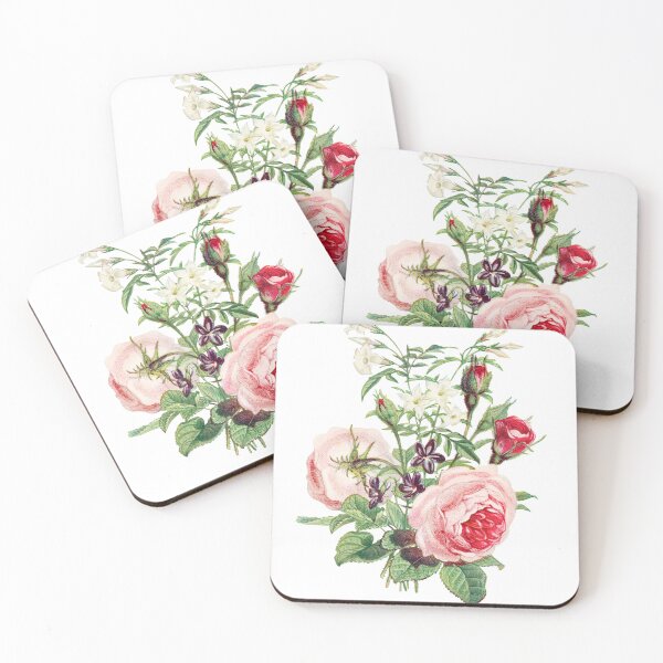 Item preview, Birth Month Symbols, Victorian Flower Symbols, Rose, Violets, Jasmine designed and sold by CulturalCurios.
