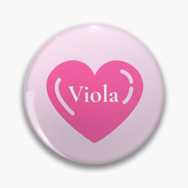 Item preview, Viola Name Girl Pink designed and sold by Monika Howarth.