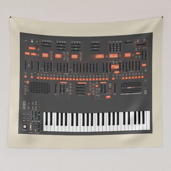 Item preview, ARP 2600 - Orange/Grey - With Keyboard designed and sold by ABSTRACT-IVISM.