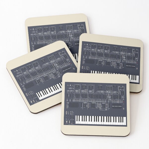 Item preview, ARP 2600 - White/Blue - With Keyboard designed and sold by ABSTRACT-IVISM.