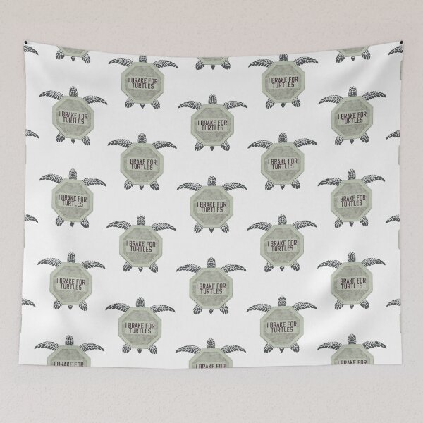 Item preview, I brake for turtles I brake for critters animals funny gifts for turtles lovers and for lovers of animals designed and sold by MatthewViews.