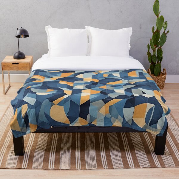 Item preview, Blue Geometric Pattern designed and sold by PastelDreamz.